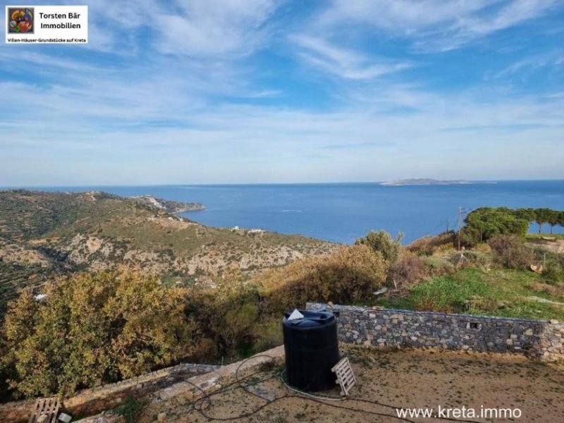 Rodia-Heraklion Über den Dächern von Heraklion – Exklusive Natursteinvilla mit spektakulärem Panoramameerblick Haus kaufen